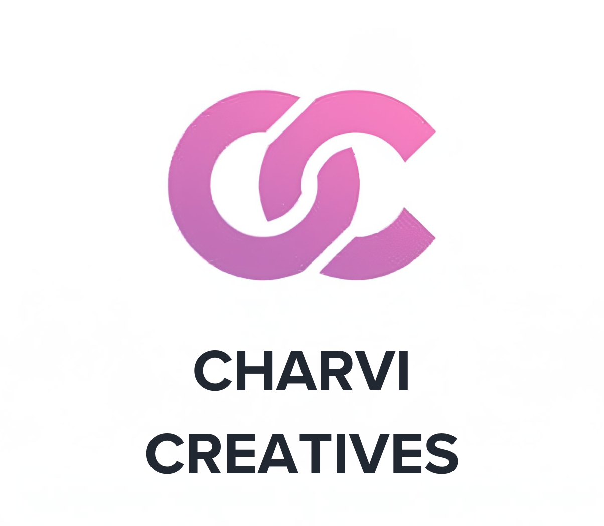 sleek intertwined cc logo with tagline